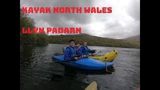 Kayaking on Llyn Padarn North Wales