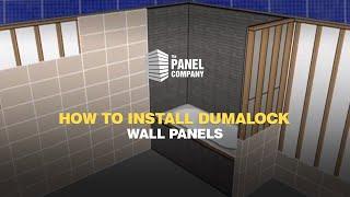 How to Install Dumalock Wall Panels | Installation Guide |The Panel Company