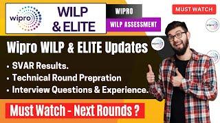 Wipro WILP & Elite Results| Wipro Recruitment Updates | How to prepare for Wipro Technical Round?