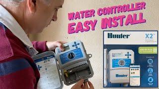 Installing and Basic Setup of Hunter X2 Irrigation Controller