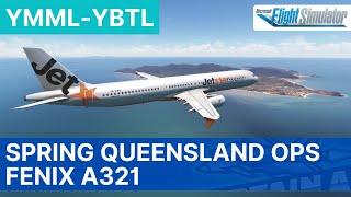 MSFS LIVE | Fenix A321 Expansion Pack | Jetstar Real Ops | Melbourne - Townsville