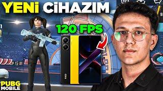 YENİ CİHAZIM! 120 FPS | PUBG MOBİLE