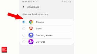 How To Make Google Chrome As DEFAULT BROWSER in Samsung (Galaxy and Note)