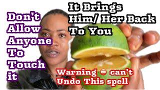 If You Know You Don’t Love Him Or Her Please Don’t Do This Love Spell | You Can’t Undo It #anguilla