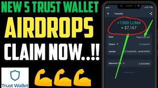 Top 5 New Trust Wallet Airdrops || Claim New Trust Wallet Airdrops Today || Make Money Online