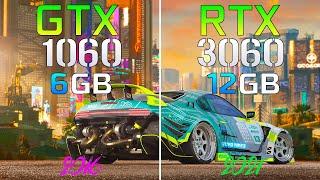 GeForce GTX 1060 vs RTX 3060  Сравнение l Comparison