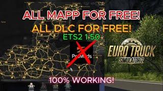 How to open your map on 100% in EURO TRUCK SIMULATOR 2 | INCLUDE ALL DLC FOR FREE | for version 1.50