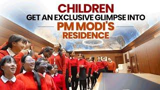 Children's Insightful Visit to Prime Minister Modi's Residence