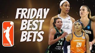 Best WNBA Playoffs Player Prop Picks, Bets, Parlays, Predictions Friday Today October 4th 10/4