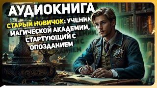 АУДИОКНИГА. СТАРЫЙ НОВИЧОК: УЧЕНИК МАГИЧЕСКОЙ АКАДЕМИИ, СТАРТУЮЩИЙ С ОПОЗДАНИЕМ.