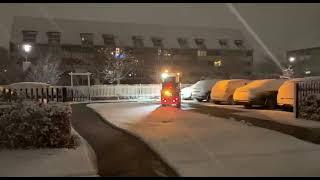 First Snowfall of 2025 in Copenhagen | Winter Wonderland Begins ️ | GlobeVibes