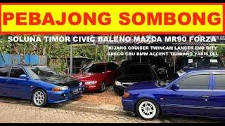 "Pebajong Sombong" Jual Mobil Bekas 9 Juta Forza Wonder Lancer Twincam BMW Baleno MR90 Boncau Garage