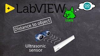 Ultrasonic Sensor | LabVIEW (LINX 3.0) with Arduino Uno