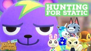 Villager Hunting for Static in Animal Crossing: New Horizons