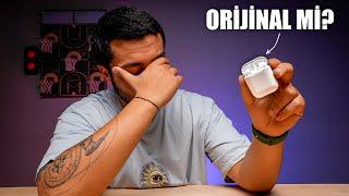 ÇİN'DEN ORİJİNAL DİYE SATILAN AIRPODS ALDIM (ÇOK UCUZA)