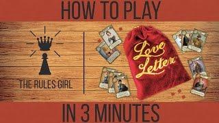 How to Play Love Letter in 3 Minutes - The Rules Girl