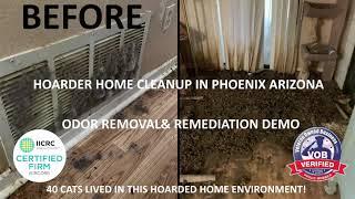 Phoenix AZ #Hoarder #Home #Biohazard #Cleanup & Pet Odor Remediation |  #Odor #Removal Thermofogger