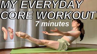 My everyday ballet core workout | beginner friendly ballet workout w tabatas