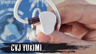 CVJ Yukimi review: flagship headphones with carbon fiber driver