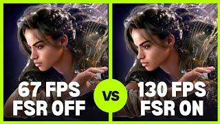 AMD Frame Generation | FSR 3 Frame Generation | Forspoken FSR 3