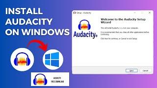 How To Install The Audacity Software In The Window 10/11 in 2023 | Audacity Audio Recording Software