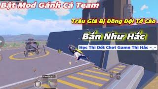 Pubg Mobile - Bật Mod Gánh Cả Team | Trâu Già Bị Đồng Đội Tố Cáo Bắn Như Hắc