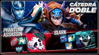 PHANTOM ASSASIN y SLARK ''ESTOS CARRYS HACEN MILAGROS EN TEAM FIGHTS'' #CÁTEDRA