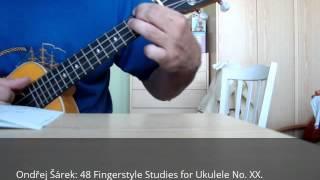 Ondrej Sarek: 48 Fingerstyle Studies for Ukulele