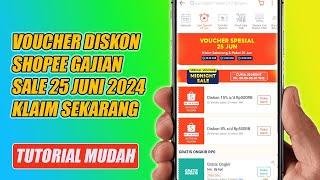 Voucher Diskon Shopee Gajian Sale 25 Juni 2024 Klaim Sekarang