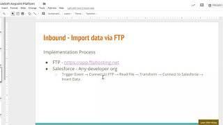 Mulesoft Anypoint Studio - Import data via FTP into Salesforce