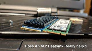 Does An M.2 Heat Sink Actually Help Lower SSD Temperatures ?