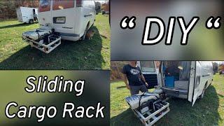 Sliding Cargo Rack That Easily Gets Out Of The Way