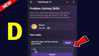 Problem-Solving Skills | Tapswap Code | Turn Your Problem-Solving Skills Into a Full-Time Career