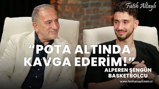 Fatih Altaylı ile Pazar Sohbeti: "Pota altında kavga ederim!” / Basketbolcu Alperen Şengün