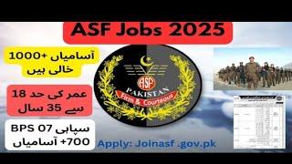 "How to Apply in ASF Online Registration ASF Online Apply Process How to Apply For ASF Jobs 2025"