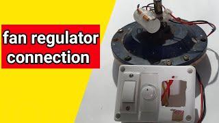 Fan Regulator connection @ChotonMantri