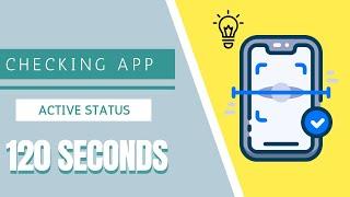 Checking App Active Status in 120 Seconds - Xcode 13