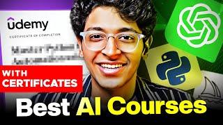 5 ONLINE AI COURSES To Become an AI Engineer (w/ Certificates) | How To Learn AI, Machine Learning