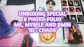 UNBOXING SPECIAL 8 PHOTO-FOLIO ME, MYSELF AND JIMIN 'ID:CHAOS