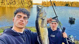 Expedition  Schweden: Waldsee erkunden, Fische Fangen & Essen ️