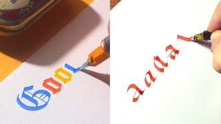 ALL PILOT PARALLEL PEN SIZES CALLIGRAPHY COMPILATION 2024