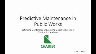 Yann Corriou: Predictive Maintenance in Public Works