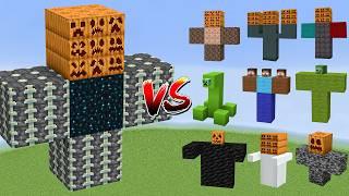 MUTANT WARDEN vs All Minecraft Bosses - Minecraft Mob Battle