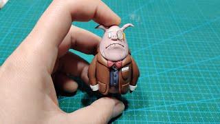 手工自製飢荒教授軟陶泥教學 Sculpting Don't Starve Professor- Polymer Clay (Fimo) Tutorial