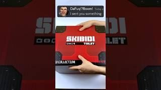 Unboxing Mystery Skibidi Toilet Box from Dafuq!?Boom! #shorts