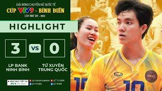  [HIGHLIGHT] CLB Tứ Xuyên VS LP Bank Ninh Bình | Bóng chuyền nữ quốc tế Cúp VTV9 - Bình Điền 2024