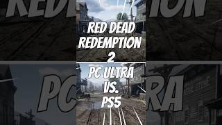 RDR2 - PC Ultra vs PS5 graphics comparison, which one looks the best? #reddead