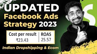 25+ ROAS  Facebook Ads Strategy 3.0 For Indian Dropshipping & Indian Ecommerce