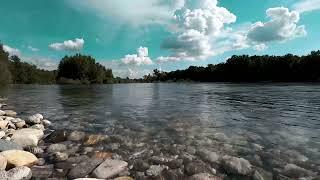 Serenity by the River: 1 Hour of 4k Relaxing River Footage and Soothing Nature Sounds