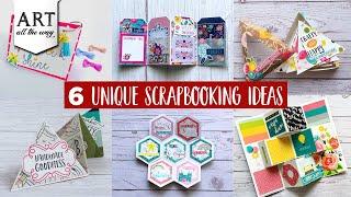 6 Unique Scrapbooking Ideas | Creative Card Ideas | Scrapbook Design Inspirations | Doodling | DIY